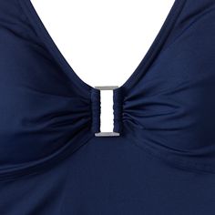 The flattering neckline of this V-Neck one piece features an elegant hardware element for an elevated, classy look that takes you from lounging with friends to hanging on the beach. The light shirring on the midsection is flattering and camouflaging. The shoulder straps adjust to the perfect fit while the durable fabric resists chlorine, so it’ll retain its shape and last wash after wash. Elegant Sleeveless Solid Swimwear, Elegant Sleeveless Solid Color Swimwear, Elegant V-neck Swimwear For Pool, Upf 50+ V-neck Swimwear For Poolside, V-neck Elastane Swimwear For Poolside, Blue V-neck One-piece For Poolside, Blue V-neck One Piece For Poolside, Blue V-neck Stretch Swimwear, Cupshe Swimsuits