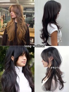 Hair With Bangs, Wolf Cut, Hair Stylies