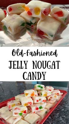 old - fashioned jelly nougat candy recipe is so easy to make