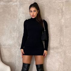 Bodycon Short Dress, Short Bodycon Dress, Daily Dress, Cutout Dress, Club Dresses, Short Dress, Mini Black Dress, Skirt Length, Women's Fashion Dresses