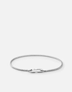 Revel Chain Bracelet II, Sterling Silver | Men's Bracelets | Miansai Guys Accessories, Men Silver Bracelet, Silver Bracelets For Men, Silver Jewelry For Men, Men Jewellery, Plain Rings, 26th Birthday, Men's Bracelets, Gift Inspo