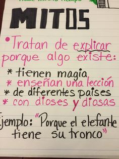 a piece of paper with writing on it that says mitti5, tratan de explorar porage algo exite