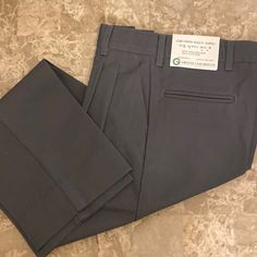 New Gray Uniform Pants, Size 10 Regular, Waist 25. B13 Fitted School Pants With Pockets, Fitted School Bottoms With Pockets, Gray Uniform, Uniform Pants, Pants Color, Kids Bottoms, Size 10, Grey, Pants