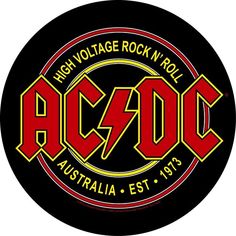 the logo for high voltage rock'n roll australia