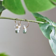 Flower & Green Pearl Drop Hoop Earrings - New, Never Worn - 1.5" Pretty Green Pearl Dangling Hoop Earrings. These Earrings Are Perfect For Every Day Wear Or A Special Occasion! Condition: New, Never Worn. (Boutique Packaging.) Size: 1.5 Inch Long Material: Plastic & Goldplated Color: Green, White And Gold Bundle And Save Check Out My Closet For More Deals. Bundle Multiple Items To Save On Shipping! Shipping Is Fast And Reliable. Fashion, Anthro, Anthropologie, Mothers Day Gift, Wedding Accessori Seattle Outfits, Accessories Formal, New York City Fashion, Boutique Packaging, Boston Fashion, Cruise Fashion, Drop Hoop Earrings, Sorority Sisters, Lulu Fashion