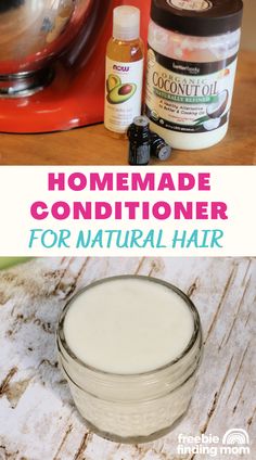 This is a homemade conditioner for natural hair recipe. Hair Conditioner At Home, Natural Hair Conditioner