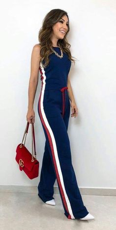 Inspired Outfits, Jumpsuit Fashion, Komplette Outfits, Mode Inspiration, Moda Fashion, Look Fashion