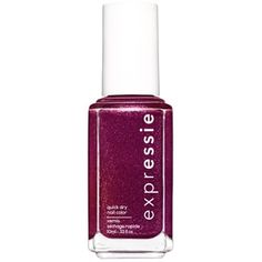 expressie is the only quick dry nail polish worthy enough to carry the essie name. expressie dries in about a minute so you can grab, try and apply on-the-fly. our first-ever angled brush allows for easy application with both hands. a wide range of unconventional shades to express yourself in every moment. 8-free, vegan formula: does not contain animal derived ingredients. Expressie Throw It On - lilac purple quick dry nail polish with a cream finishquick-dry nail polish - fast-drying formula th Magenta Nail Polish, Magenta Nails, Quick Dry Nail Polish, Dry Nails Quick, Dry Nail Polish, Angled Brush, Clean Nails, Lilac Purple, How To Do Nails