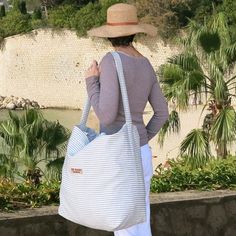 Cousteau (Handloom) Blue Ticka Handloom cotton fabric, great size bag for beach towels etc Single Shoulder Strap, and short carry handles NEW Zipped top fastening and additional tie up top 59cm x 44cm x 23cm Blue Cotton Beach Bag For Summer, Blue Cotton Summer Beach Bag, White Cotton Beach Bag For Travel, Reversible Cotton Beach Bag, Eco-friendly Blue Cotton Beach Bag, Large Capacity Cotton Beach Bag, Eco-friendly Reversible Beach Bags, White Reusable Beach Bag For Travel, White Reusable Beach Bag