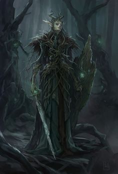 Dark Fey, Forest God, Rpg Horror, Dark Souls Art, Fantasy Forest