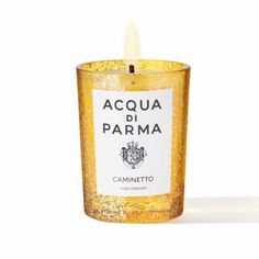 The seasonal exclusive Caminetto candle  featuring a sprinkled gold colour box by celebrated architect and designer India Mahdavi  is just what the home needs to set the ambience for a coming together of family and friends for the festivities. Part of the Acqua di Parma Venetian Holiday collection  it brings with it the comforting warmth of a cosy and woody fragrance. The burning flames of a roaring fire come alive with notes that unite with warm incense and enveloping touches of amber. The limi India Mahdavi, Italian Architecture, Home Needs, The Burning, Woody Fragrance, Open Window, Gold Colour, Parma, Color Box