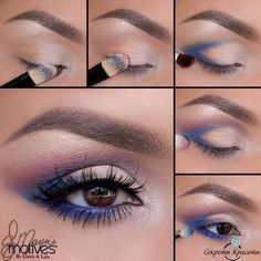 Teknik Makeup, Makeup Cantik, Smink Inspiration, Eye Makeup Steps, Eye Makeup Designs, Makijaż Smokey Eye, Makeup Eye Looks, Makeup Hacks