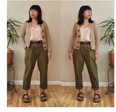 Adventurer Style, Therapist Outfit, I Have Nothing To Wear, Chunky Sweaters, Midsize Fashion, Vintage Trousers, Work Wardrobe, Professional Outfits, Business Casual Outfits