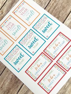 the printable stickers for these sweet treats are perfect to use on your candy bar wrappers