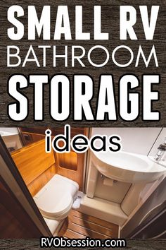 small bathroom storage ideas for small bathrooms - rv home decorating and remodeling