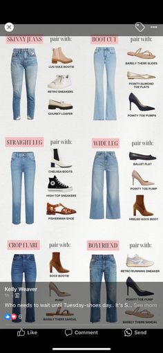 Vestiti In Jeans, Jeans And Shoes, Elegant Pumps, Mode Tips, Fashion Capsule Wardrobe, Fashion Top Outfits, Fashion Vocabulary, Moda Jeans, Everyday Fashion Outfits