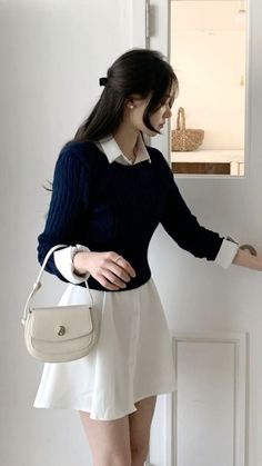 Everyday Fashion Outfits, Casual Day Outfits, Classy Work Outfits, 가을 패션, Korean Outfits, Girly Outfits, Casual Style Outfits