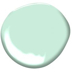 a white paint color with an oval shape