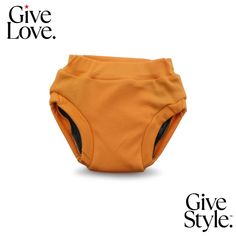 in stock Saffron Orange, Potty Training Tips, Baby Gear Essentials, Training Pants, Potty Training, Baby Store, Diaper Cover, Cloth Diapers, Training Tips