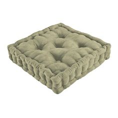 an image of a square dog bed