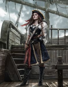 Pirate Clothing, Pirate Hair, Anne Bonny, Robin Hobb, Girl Pirates, Kaptan Jack Sparrow, Pirate Queen, The Pirate King