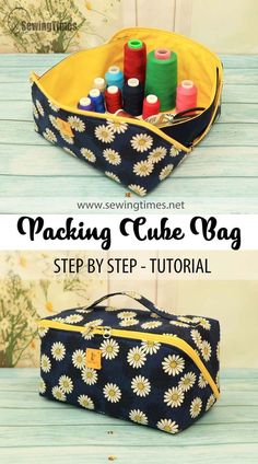 the sewing club bag with instructions to make it