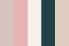 the color palette is in shades of pink, black and white