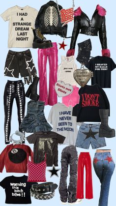 #punkfashion #glamrock #clothing #outfitinpso #fashion Glam Rock Style Outfits 80s, Glamrock 80s Fashion, Glamrock Clothes, Glamrock Aesthetic Outfit, Glam Punk Aesthetic, Punk 70s Fashion, Glam Rock Outfits For Women, 80s Glam Aesthetic, 70s Glam Rock Fashion