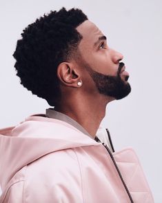 Black Man Haircut Fade, Black Men Beard Styles, Afro Hairstyles Men, Black Men Haircut, Black Hair Cuts, Black Men Beards, Black Men Haircuts, Black Beards, Faded Hair