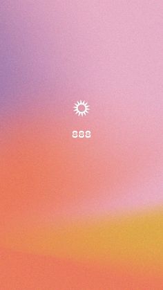 an orange and pink background with the number 898 on it's left side