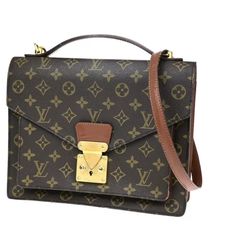 Louis Vuitton Monceau 28 2way Shoulder Hand Bag Monogram Leather Details Brand Louis Vuitton Style Hand Bag Color / Material Brown/Monogram Leather Country Of Manufacture France Serial Number A20942 Dimension Size ( Inch ) W 11 X H 8.7 X D 2.8 " (Approx.) Size ( Cm ) W 28 X H 22 X D 7 Cm (Approx.) Handle Drop ( Inch /Cm ) 1.4 "/ 3.5 Cm (Approx.) Shoulder Drop ( Inch /Cm ) 19.7 - 23.2 "/ 50 - 59 Cm(Approx.) Come With ( Accessories) Shoulder Strap,Key*2 Pockets Outside - Inside Zipper Pocket*1,Ope Monogrammed Leather, D 2, Hand Bag, Louis Vuitton Bag, Zipper Pocket, Shoulder Strap, Bag Lady, Louis Vuitton, Monogram