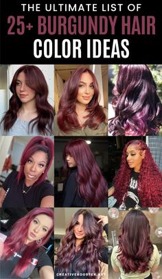 Click for More ➡️ | Save for Later ❤️

Looking to refresh your look with a touch of sophistication and edge? Burgundy hair color might be the perfect choice! This rich, multifaceted shade offers endless possibilities for all hair types and skin tones. From deep wine to vibrant raspberry, there's a burgundy hue that will enhance your features and suit your personality. 

Whether you have natural hair, blonde, black hair, or are a brunette, discover the best burgundy hair color ideas for any season. Visit our website for more inspiration and tips on achieving your perfect burgundy look! 

#BurgundyHair #HairColorIdeas #HairstyleInspiration