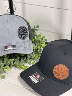 These are made to order and fresh off the engraver! They may have a scorch/burn scent to them initially but will fade overtime as exposed to air! The design is engraved into the patch and not vinyl or any sort of sticker. Select the color of hat and patch! The hat is made from 60% cotton & 40% polyester, 100% polyester mesh back with adjustable snapback and the patch is vegan leather. The patch color chestnut is darker brown engraves black and the color black engraves silver. White Chestnut, Mountain Sunrise, Black Patch, Silver Engraving, Famous Brands, Snapback Hat, Snapback Hats, Chestnut, Black Color