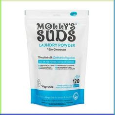 Super concentrated, natural, and effective laundry powder was developed to be eco-friendly and people-safe. Designed for those who are chemically sensitive, have sensitive skin, allergies, or eczema. Safe for all fabric types except silk and leather, including synthetic, blends, and natural fibers with no risk of fading. Pretreat stains before washing, our concentrated powder packs a powerful cleaning punch. Wet the area from the inside out with cool water, make a paste of the laundry powder and Mollys Suds, Natural Laundry Detergent Powder, Safe Laundry Detergent, Laundry Detergent Powder, Best Laundry Detergent, Detergent Powder, Green Laundry, Powder Laundry Detergent, Natural Laundry Detergent