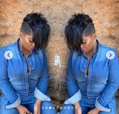 Short Afro Hairstyles, Wow Hair Products, Natural Hair Short Cuts, Short Hair Black, Short Hairdos, Pelo Afro, Quick Braided Hairstyles, Sassy Hair