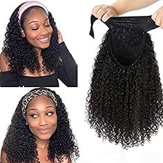 Curly Hair Headband, Baby Hair Brush, Black Wigs, Affordable Wigs, Hair Headband, Remy Hair Wigs, Headband Wig, Brazilian Remy Hair, Curly Human Hair Wig