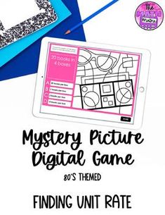 the mystery picture digital game is being used to help kids learn how to use it