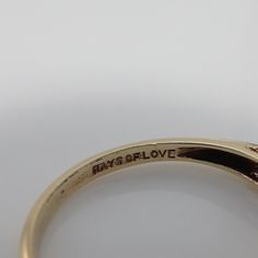 Rare 14k rays of love designer diamond ring. estate 1930's 25pt old cut diamond in 14k yellow gold. size 6. in great shape. maked. 2.6 grams. fine quality diamond clean vs1 good claraity. 14k Stamped Diamond Ring For Valentine's Day, Stamped 14k Diamond Ring For Valentine's Day, Valentine's Day 14k Stamped Fine Jewelry Diamond Ring, Collectible Yellow Gold Diamond Ring With Round Cut, Vintage Signet Ring For Anniversary With Round Cut, Classic Rings With Prong Setting For Valentine's Day, 14k Gold Solitaire Cluster Ring For Anniversary, White Gold Diamond Ring With Hallmarks, Classic Engraved Wedding Ring With Hallmark