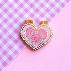 Candy Box Friends Enamel Pin 1.5" hinged two piece gold hard enamel pin Collectible Gold Enamel Pins, Pink Enamel Pin For Gifts, Pink Enamel Pins For Gifts, Pink Enamel Pins As Gifts, Pink Enamel Pins As Gift, Vintage Pink Enamel Pin Gift, Jello With Fruit, Cute Kawaii Anime, Box Valentine