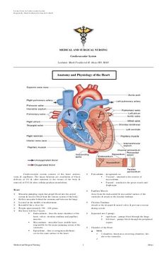 diagram of the human heart with labels on each side and other labeled parts in it