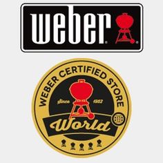 welder certified store logo and world bbq stickers on a white background with the words, welder certified store