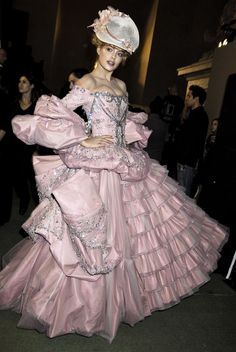 Rococo Fashion, Cake Dress, Races Fashion, Doutzen Kroes, Dior Haute Couture, Cat Walk, John Galliano