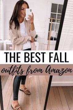 Fake Fall Outfits, Fall 2024 Casual Outfit Inspiration, Fall Outfits Women Amazon, Fallish Outfits, September Outfits 2024, Amazon Fall Fashion 2024, Fall 2024 Outfits Trends, Fall Trends 2024 Outfits, 2024 Fall Outfits Women