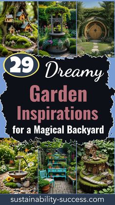 29 Whimsical Garden Ideas For A Dreamy Backyard Life Size Fairy Garden Backyards, Whimsical Backyard Garden, Whimsical Cottage Garden, Magical Yard Ideas, Whimsical Outdoor Decor, Whimsical Patio Ideas, Magical Backyard Ideas, Beautiful Gardens Magical, Secret Garden Ideas Backyard