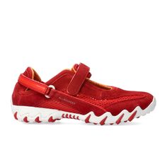 Allrounder Niro Mary Jane Sneaker (Women) - Chili Pepper Red Athletic - Walking - The Heel Shoe Fitters Nike Air Rift, Barbados Cherry, Everyday Challenges, Pretty Shoes Sneakers, Ugly Shoes, Sneaker Sale, Light Weight Shoes, Red Nike, Red Sneakers