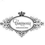 a black and white photo of a crown with the word genopia on it