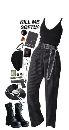 Edgy Grunge, Diy Vetement, Elegante Casual, Night Out Outfit, Goth Outfits, Outfit Shoplook