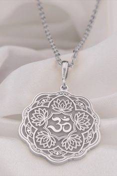 Silver necklace Om pendant Spiritual jewelry Yoga necklace Meditation pendant Om symbol Sterling silver necklace Boho jewelry Zen necklace Mindfulness jewelry Sacred symbol necklace Hindu jewelry Peace necklace Om charm Dainty necklace Symbolic necklace Yoga accessories Chakra necklace Bohemian necklace Spiritual gift Minimalist necklace Silver jewelry Namaste necklace Healing necklace Om mantra Spiritual Jewelry With Intricate Design, Spiritual Oxidized Necklaces For Puja, Spiritual Oxidized Finish Jewelry For Meditation, Spiritual Engraved Necklace For Puja, Spiritual Engraved Jewelry For Puja, Engraved Spiritual Jewelry For Puja, Spiritual Silver Jewelry Cadmium-free, Spiritual Silver Cadmium-free Jewelry, Spiritual Necklaces With Oxidized Finish For Meditation