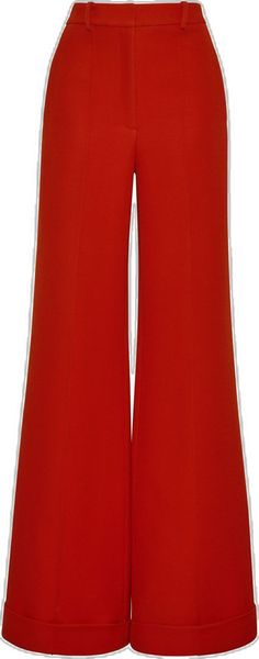 Formal Flared Wide Leg Pants With Belt Loops, Red Wide Leg Pants For Formal Occasions, Red Wide-leg Pants For Office, Formal Red Wide-leg Pants, Elegant Red High-waist Wide Leg Pants, Elegant Red Flare Bottoms, Formal Red Wide Leg Bottoms, Elegant Red High Waist Wide Leg Pants, Elegant High Waist Red Wide Leg Pants