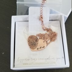 Actual Fingerprint Necklace Engraved Fingerprint Handwriting | Etsy Etched Necklace For Mother's Day, Etched Necklace For Mother's Day Gift, Mother's Day Gift Etched Necklace, Customizable Rose Gold Heart Necklace Gift, Personalized Engraved Rose Gold Heart Necklace, Heart-shaped Jewelry For Best Friend Gift, Rose Gold Engraved Heart Necklace For Anniversary, Laser Engraved Jewelry For Mother's Day Anniversary, Etched Heart Pendant Necklace For Gift